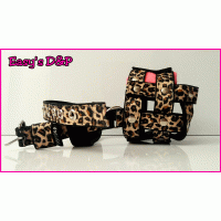 Muilkorf zwart panterprint