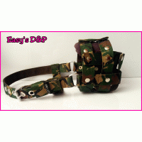 Muilkorf camouflage groen bruin