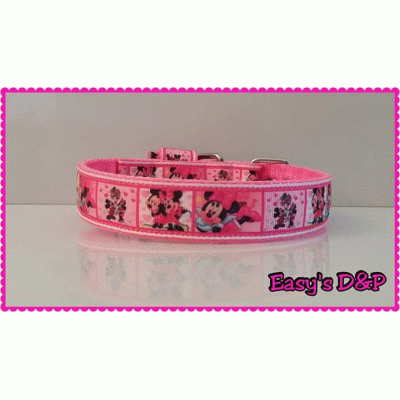 Mickey Mouse neon roze 2,5 cm hb