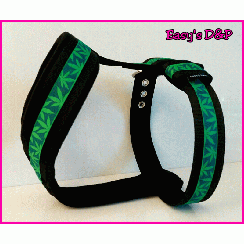 Tuig wietplant zwart