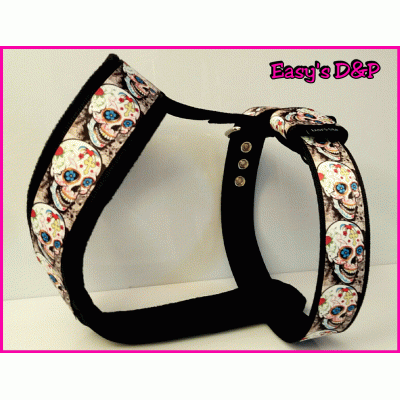 Tuig skull kruis zwart 2,5 cm Tuig skull kruis zwart 2,5 cm