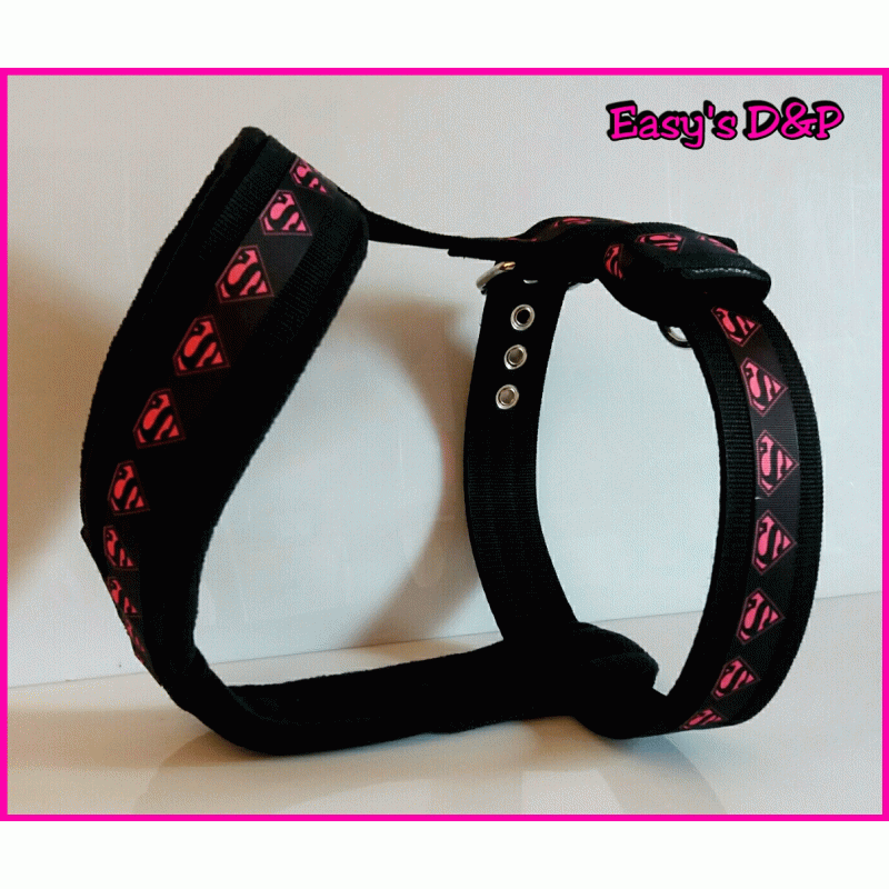 Tuig zwart roze superman zwart 