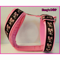 Tuig skull strik baby roze 