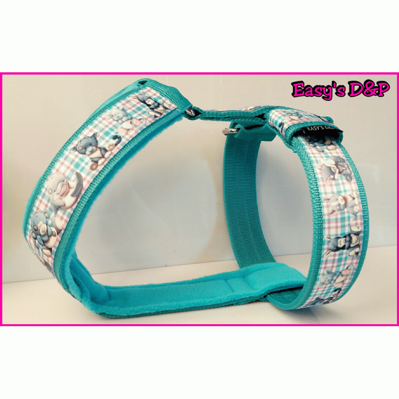 Tuig schattige diertjes licht blauw 