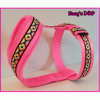 Tuig Bohemien style 2 neon roze 2.5 cm Tuig Bohemien style 2 neon roze 2.5 cm