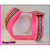 Tuig Bohemien style 2 neon roze 
