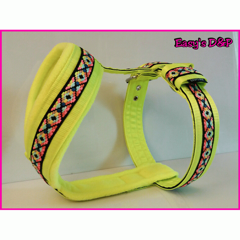 Tuig Bohemien style 2 neon geel