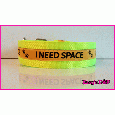 Neon geel I need space hb