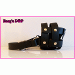 Muilkorf zwart biothane