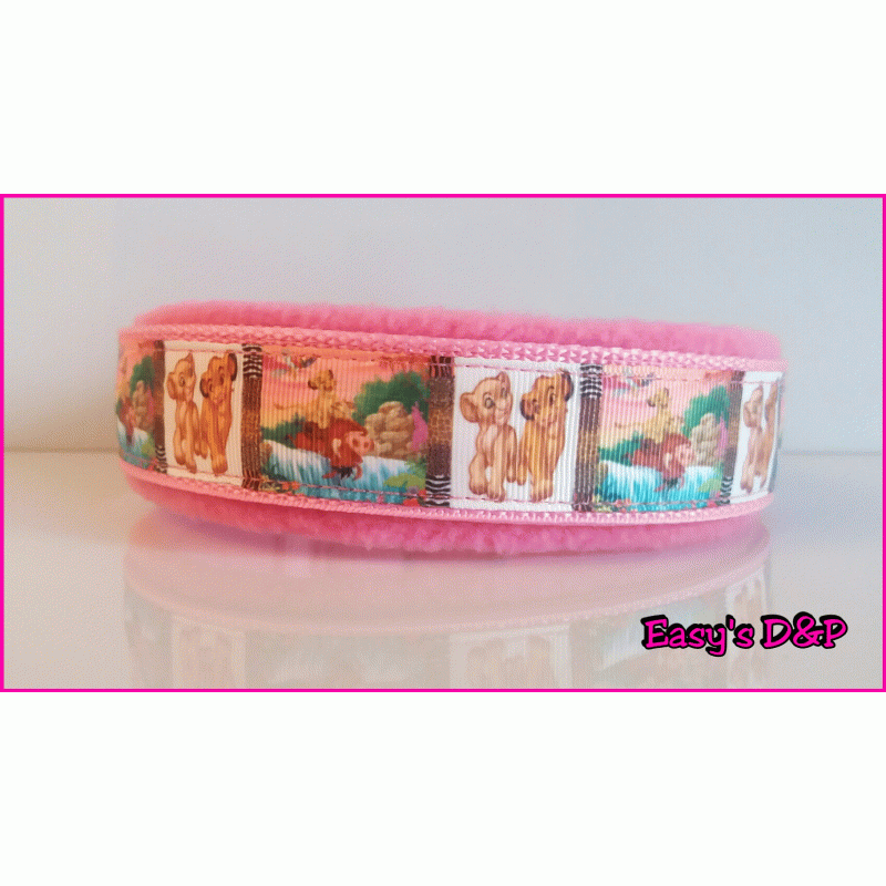 Leeuwe koning baby roze hb