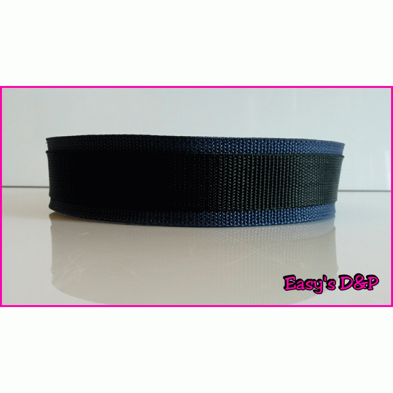 Donker blauw met zwart hb