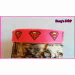 Superman neon roze 2.5 cm hb