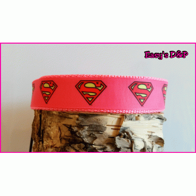 Superman neon roze 2.5 cm hb