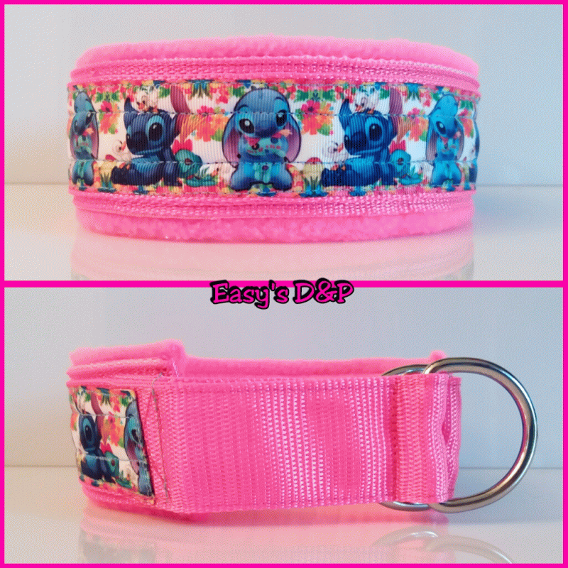 Sliphalsband print 3,8 cm zelf samenstellen