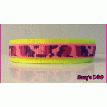 Neon geel camouflage roze hb