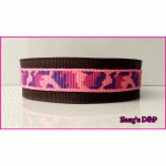 Bruin met roze camouflage hb