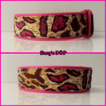 Panterprint fuchsia met bruin hb 