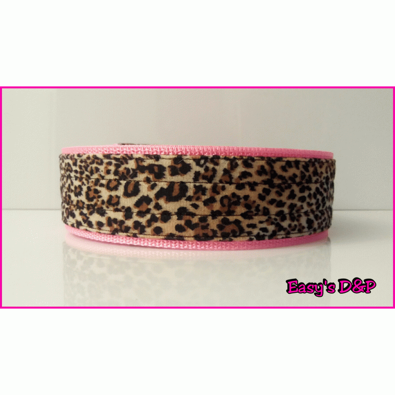 Panterprint baby roze zwart teddyh