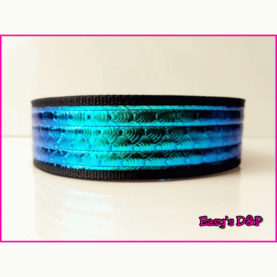 Donker blauw turquoise glimmend hb Donker blauw turquoise glimmend hb