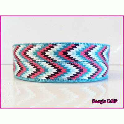 Licht blauw zigzag hb Licht blauw zigzag hb