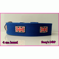 Engelse vlag blauw patch hb