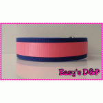 Kobaltblauw met neon roze hb