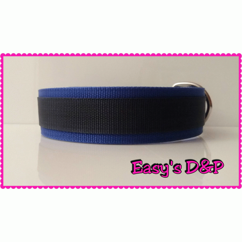 Kobaltblauw met donker blauw hb