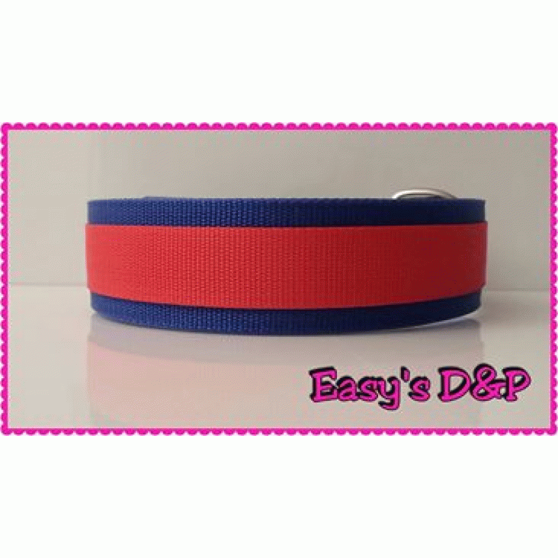 Kobaltblauw met rood hb