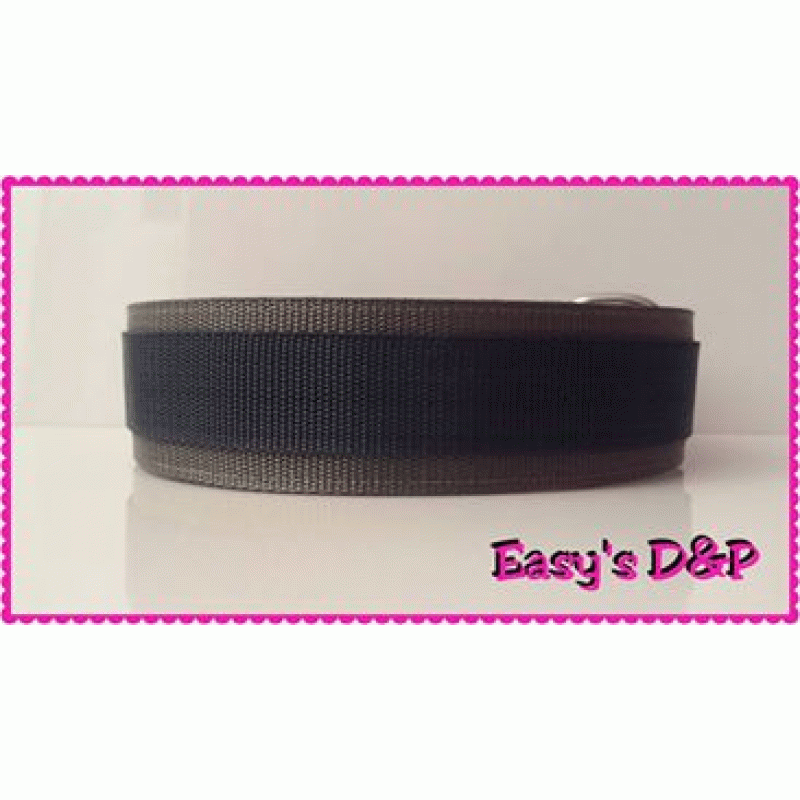 Grijs met donker blauw hb