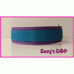 Paars met turquoise hb