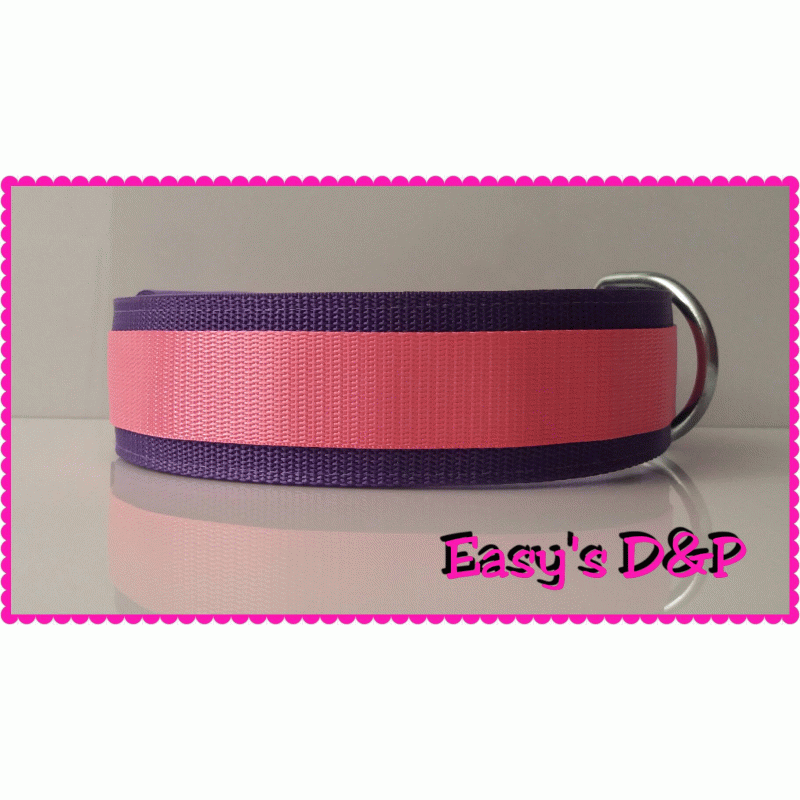 Paars met neon roze hb