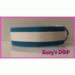Turquoise met wit hb