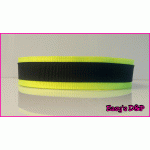 Neon geel met donker blauw hb