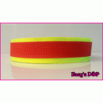 Neon geel met rood hb