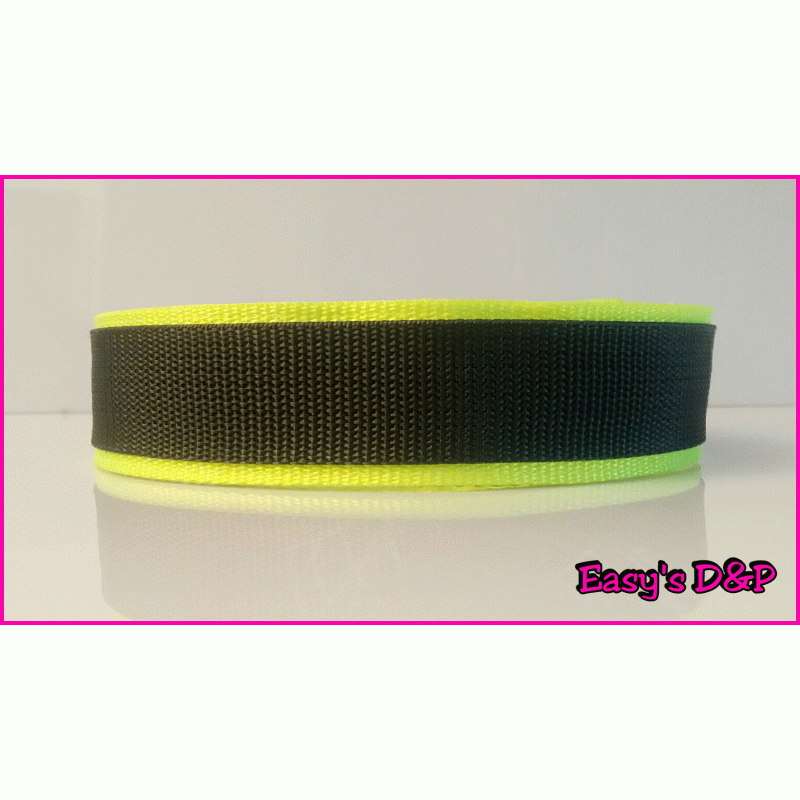 Neon geel met grijs groen hb