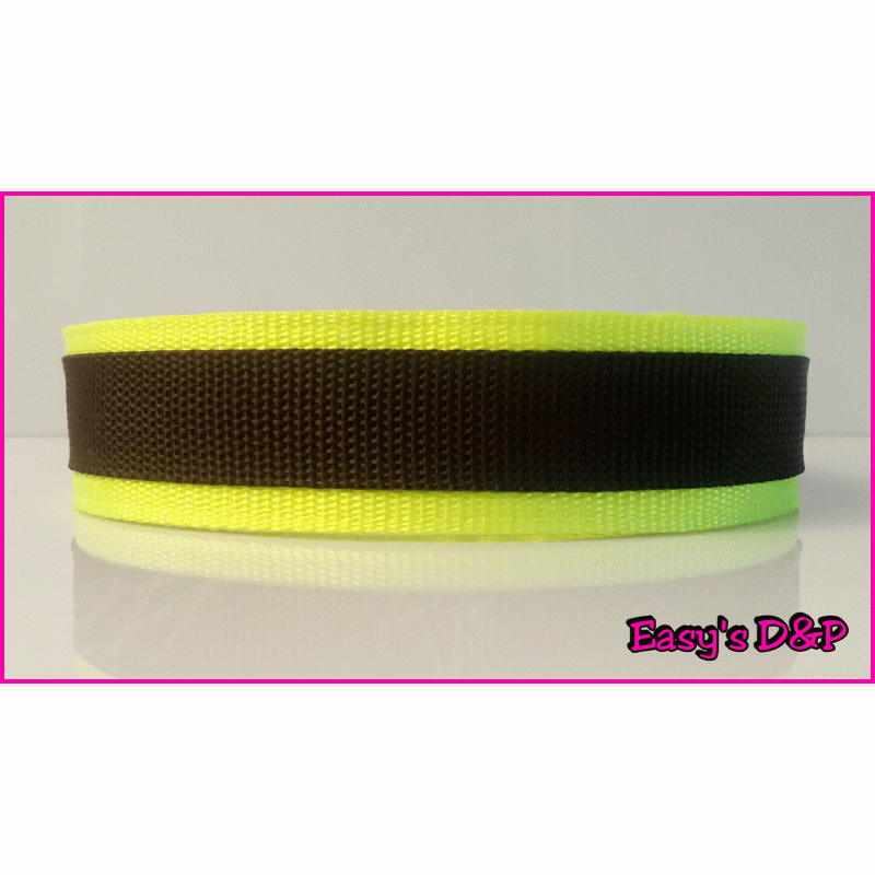 Neon geel met bruin hb