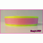 Neon geel met baby roze hb