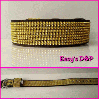 Bruin met bling goud hb