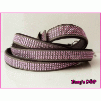 Grijs met bling baby roze hb