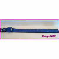 Zwart blauw bling bling hb