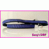 Zwart blauw bling bling hb