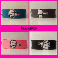 Middel vinger kleur keus hb