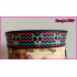 Skull zig zag kleur keus 2.5cm hb