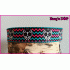Skull zig zag kleur keus 2.5cm hb