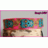 Skull roze gele bloem kleur keus 2,5 cm hb