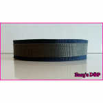 Donker blauw met grijs H.B