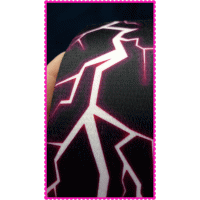 Bliksemflits halsband hb