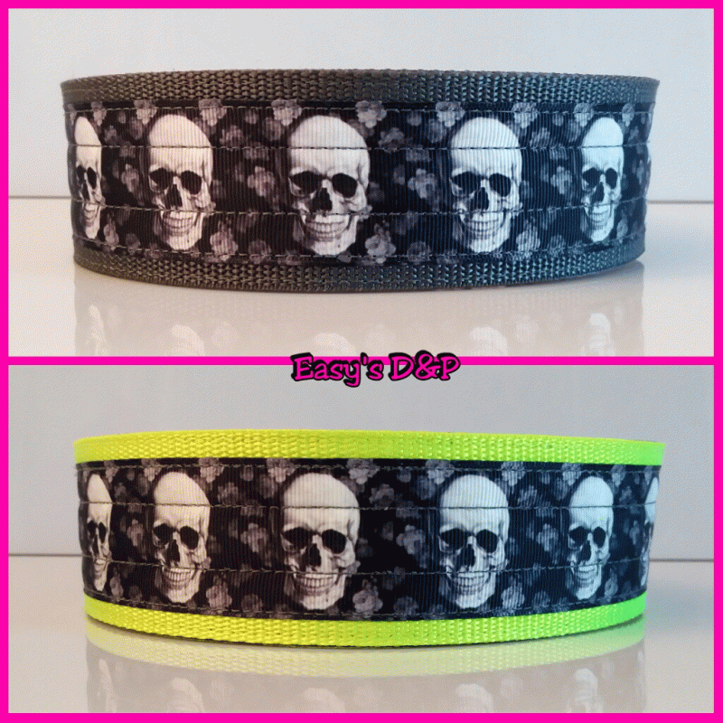 Skull grijs echt kleur keus hb