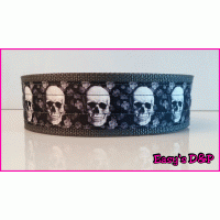 Skull grijs echt kleur keus hb