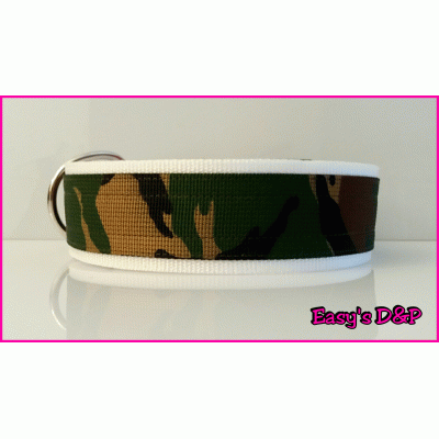 Wit camouflage groen hb